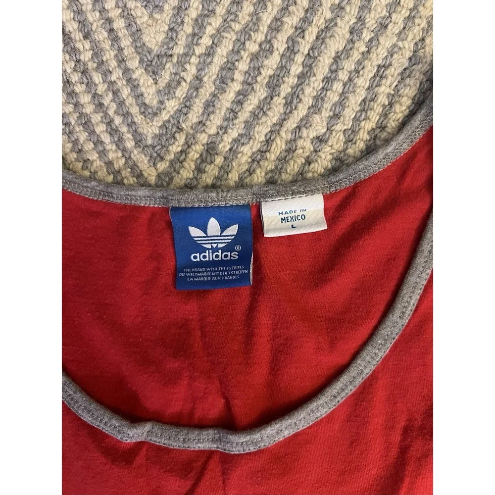 Adidas‎ Vintage Chicago Bulls Pocket Tank Top - Red/Gray/White - Large